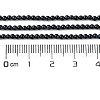 Synthetic Blue Goldstone Beads Strands G-N0200-01D-3mm-5