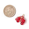 Glass & Seed Beads Pendants PALLOY-MZ00648-03-2