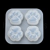 Paw Print Shape Food Grade Silicone Molds DIY-F147-02-4