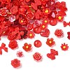 Luminous Opaque Resin Cabochons CRES-U006-01I-2