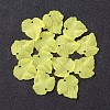 Autumn Theme Transparent Frosted Acrylic Pendants X-PAF002Y-17-2