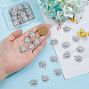 DICOSMETIC 60Pcs 304 Stainless Steel Pendants FIND-DC0006-38-3