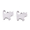 Non-Tarnish 201 Stainless Steel Charms X-STAS-S081-062-1