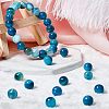 Olycraft Natural Striped Agate/Banded Agate Beads Strands G-OC0001-16-5