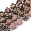 Natural Rhodonite Beads Strands G-U023-A03-01-2