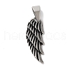 Ion Plating(IP) 304 Stainless Steel Pendants STAS-Z075-22AS-1