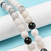Natural Agate Beads Strands G-R494-A18-03-4