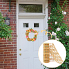 5 Yards Plastic Mesh Ribbon OCOR-WH0088-72-6