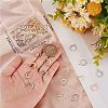 CREATCABIN 60Pcs 2 Color 304 Stainless Steel Leverback Earring Findings DIY-CN0002-52-3