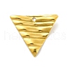 Ion Plating(IP) 201 Stainless Steel Pendants STAS-G296-04G-1
