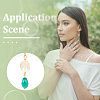Unicraftale 80Pcs 2 Colors Long-Lasting Plated Brass Links Connector Charms KK-UN0003-18-6