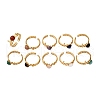 304 Stainless Steel Open Cuff Rings RJEW-A071-04G-4