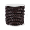 4-Ply Round Imitation Leather Braided Cord LC-WH0003-10D-1