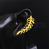 304 Stainless Steel Cuff Earrings for Girl Women Gift EJEW-B042-04G-B-1
