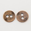 Tibetan Style Buttons TIBE-R178-R-FF-1