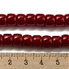 Opaque Glass Beads Strands X-GLAA-NH0002-B07-3
