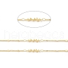 Brass Ball Beaded Link Chains CHC-M025-50G-2