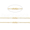 Brass Ball Beaded Link Chains CHC-M025-50G-2