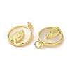 Eco-Friendly Brass Pendants KK-M246-08G-2