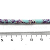 Synthetic Imperial Jasper Dyed Beads Strands G-D077-B01-11-4