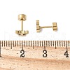 304 Stainless Steel Stud Earrings for Women EJEW-E603-05D-G-2