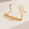 Brass Link Bracelets EC0556-5