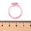 Children's Plastic Open Cuff Ring Components KY-C022-01A-4