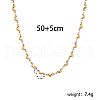 Elegant Vintage Hollow Stainless Steel Link Chain Necklaces for Women WE8601-8-2