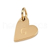 304 Stainless Steel Charms STAS-L291-01G-G-2