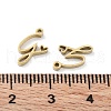 304 Stainless Steel Charms STAS-M327-02G-G-3