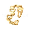 304 Stainless Steel Open Cuff Rings RJEW-M072-15G-2