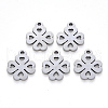 Tarnish Resistant 304 Stainless Steel Pendants STAS-N092-06-1