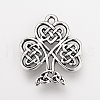 Tibetan Style Alloy Pendants TIBEP-Q078-46AS-NR-4