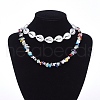 Adjustable Beaded Necklace Sets NJEW-JN02660-6