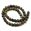 Natural Larvikite Beads Strands G-E443-A35-2