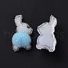 Opaque Resin Cabochons RESI-G062-02-4
