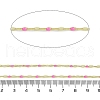 Rack Plating Brass Dapped Chains AJEW-Q153-02G-06-2