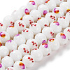 Printing Glass Beads for Necklaces Bracelets Making GLAA-B020-03A-03-1
