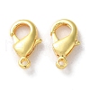 Rack Plating Brass Lobster Claw Clasps KK-F090-27G-01-1