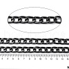 Oxidation Aluminum Cuban Link Chains CHA-S002-02B-3
