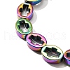 Electroplated Synthetic Non-magnetic Hematite Beads Strands G-L613-Z01-01-3