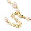 Natural Pearl Oval Pendant Necklaces NJEW-M214-02G-3