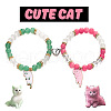 Couples Beaded Bracelet Jewelry for Unisex PW-WGD304B-05-1