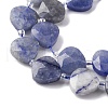 Natural Blue Aventurine(Dyed & Heated) Beads Strands G-P570-E08-02-4
