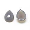 Natural Grey Agate Cabochons G-R417-10x14-09-2