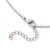3Pcs 3 Sizes 304 Stainless Steel Macrame Pouch Empty Stone Holder Necklace Making NJEW-JN05239-8