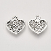 Tibetan Style Alloy Charms TIBEP-S319-005AS-RS-1