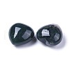 Mother's Day Gifts Natural Moss Agate Heart Love Stone G-F659-B30-2