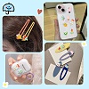 20Pcs 10 Styles Resin Cabochons CRES-YW0001-30-6