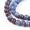 Baking Painted Glass Beads Strands DGLA-N003-4mm-C10-4